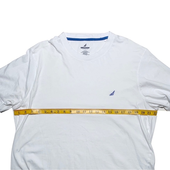 Atlantis Weathergear | Men | White Soft Cotton Tee | Size XL - Picture 6 of 9